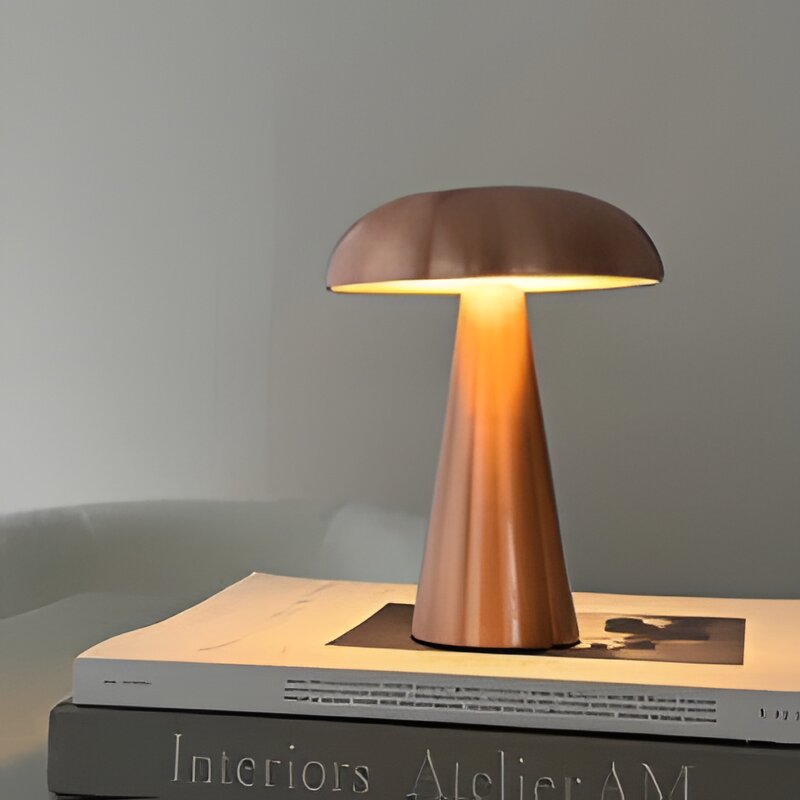 Halo mushroom lamp